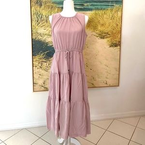 Calvin Klein Dusty Rose Midi Dress